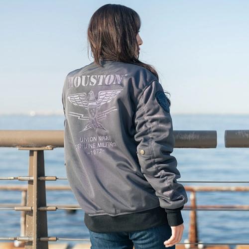 HOUSTON（ヒューストン） HTVA-2611S MA-1 メッシュジャケット