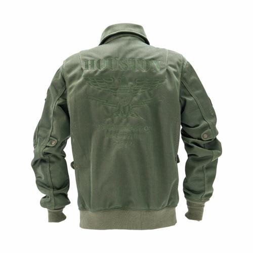 HOUSTON MA-1 ライディングジャケット HTVA-2021W Mカーキ HOUSTON（ヒューストン） HTVA-2637S CWU-36P メッシュジャケット
