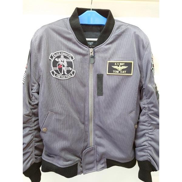 HOUSTON（ヒューストン） HTVA-2321S MA-1 全3色 メッシュジャケット