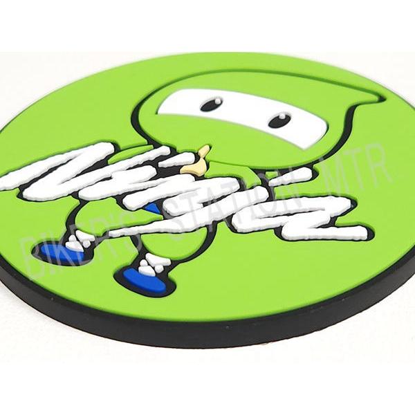 カワサキ（Kawasaki） 純正 ラバーコースター 2枚セット 忍者くん