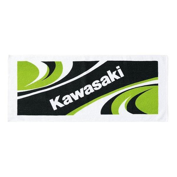 カワサキ KAWASAKI 純正 フェイスタオル 全3種 レーシング