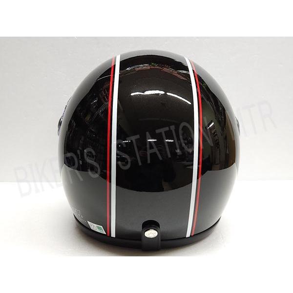 セール価格！　ライズ　JBヘルメット　ジェットヘルメット　ブラックホワイトレッド RIDEZ 只今セール中 在庫限り ライズ JBヘルメット スタンダード