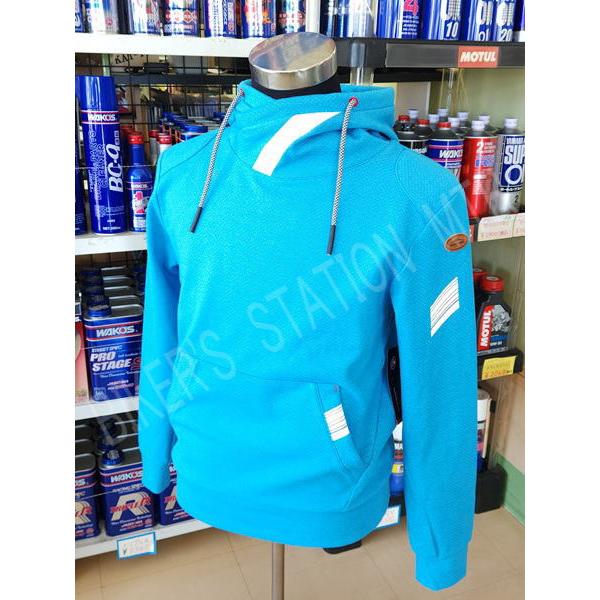 【LLサイズ】クシタニ　レインウェア　セットアップ　ブルー　KUSHITANI クシタニ（KUSHITANI） K1358 プルアップパーカー サックス : BIKERS