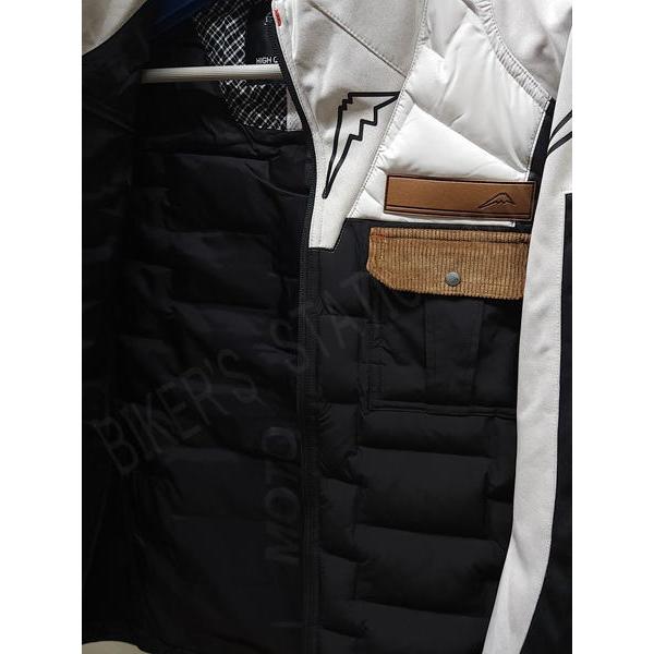 NEWモデル KUSHITANI クシタニ K1369 ミッドコンビスリーブ アイスグレーブラック 秋冬ジャケット ウインタージャケット バイクジャケット | クシタニ | 02