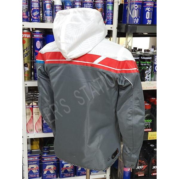 送料込　クシタニ　K2455　フルメッシュパーカージャケット　ホワイトグレー　L クシタニ（KUSHITANI） 当店在庫あり！ 2026年 NEWモデル K2455 フル