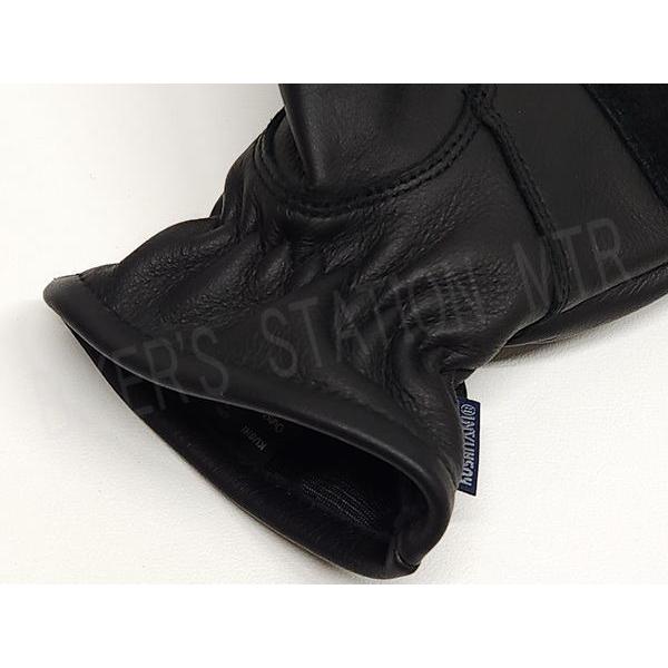 KUSHITANI クシタニ K5368 ステアグローブ レザーグローブ 春秋グローブ バイク用グローブ ブラック ベージュ | クシタニ | 06
