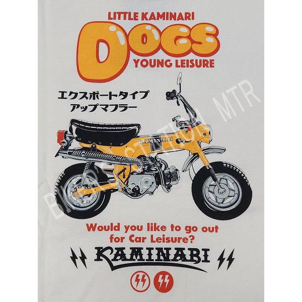 KAMINARI カミナリモータース KMT-235 Tシャツ 全3色 ダックス 半袖