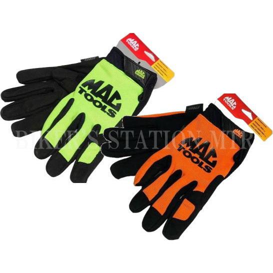 MACTOOL'S マックツール メカニックグローブ 全2色 メカニックタッチグローブ 作業グローブ オレンジ MACMCHT | 