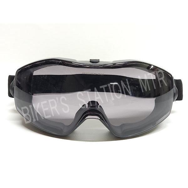 LEAD工業 リード工業 PG-403A ストリートゴーグル ライトスモークレンズ フリーサイズ UVカット メガネ対応 軽量設計(単体重量約85g) | リード工業 | 01