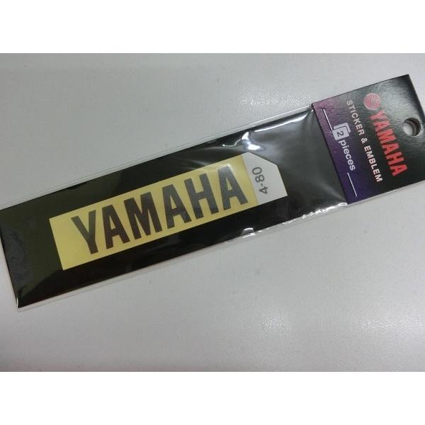YAMAHA（ヤマハ） ワイズギア 純正 ロゴステッカー YAMAHAロゴ