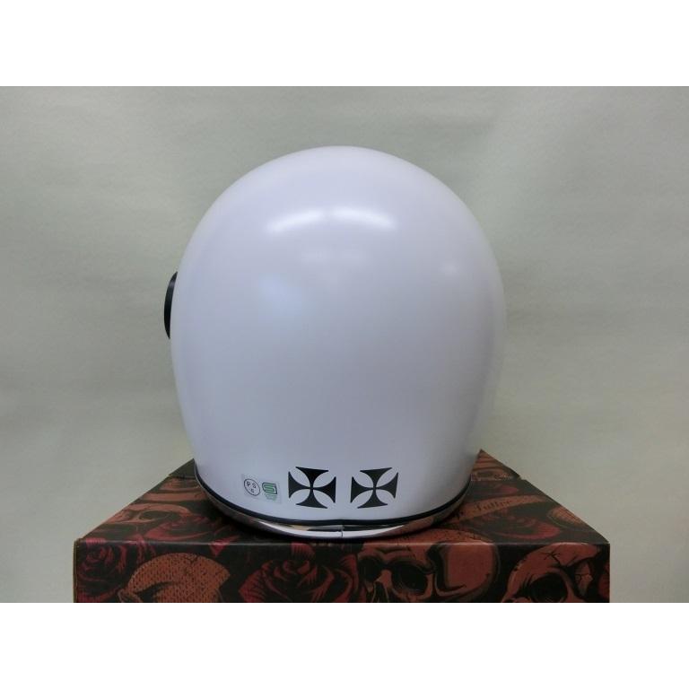 RIDEZ XX Mサイズ　フルフェイスヘルメット ホワイト RH-XX-W-Mサイズ RIDEZ XX WHITE バイク用フルフェイスヘルメット