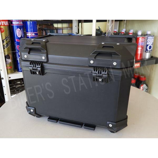 バイク用 リアボックス RX-45 軽量 大容量 45L 防水 バイクボックス ハードケース ハードタイプ 取り付けベース付き 簡単取付 配達 ツーリング キャンプ |  | 02