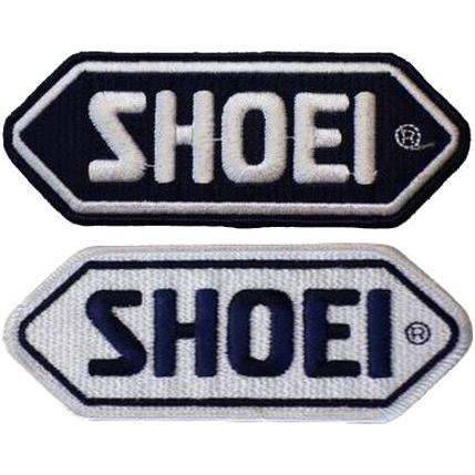 SHOEI ショウエイ 純正 全2色 ワッペン 刺繍ワッペン ホワイト
