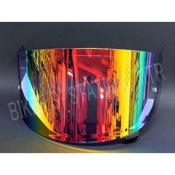 グラムスター　ミラーシールド　レッド SKY エスケイワイ 全2色 CPB-1V レッド ミラーシールド SHOEI