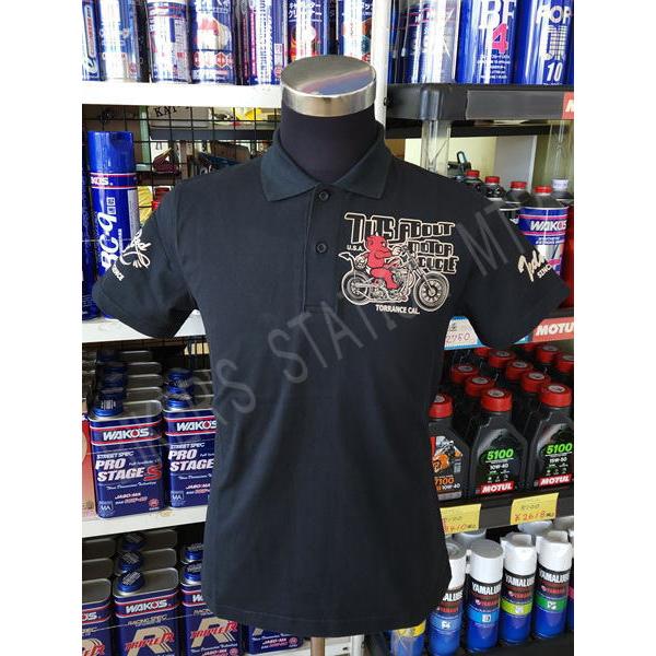 数量限定 セールプライス TEDMAN テッドマン TMSP-300 天竺抜染ポロシャツ ポロシャツ 半袖 エフ商会 GUT'S ABOUT MOTOR CYCLE ブラック ホワイト | TEDMAN | 02