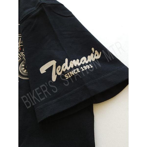 数量限定 セールプライス TEDMAN テッドマン TMSP-300 天竺抜染ポロシャツ ポロシャツ 半袖 エフ商会 GUT'S ABOUT MOTOR CYCLE ブラック ホワイト | TEDMAN | 09