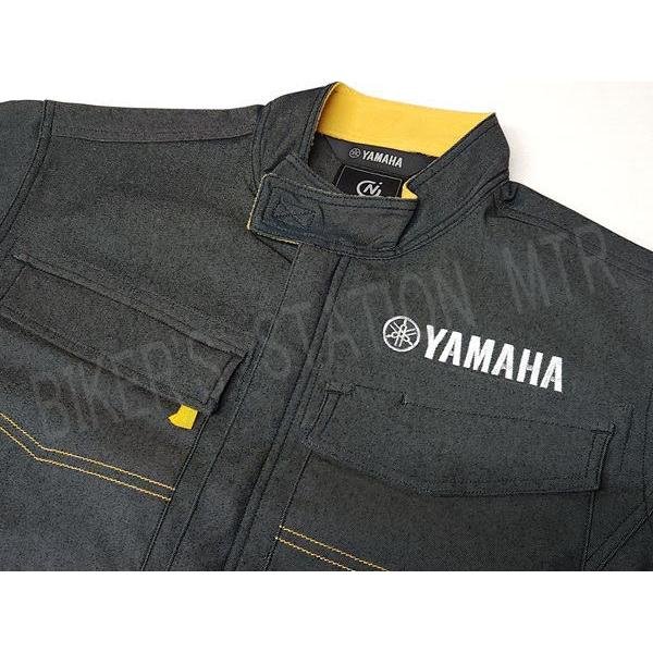 ヤマハ　ツナギ　長袖 YAMAHA（ヤマハ） ワイズギア ウォームメカニックスーツ スチール 長袖