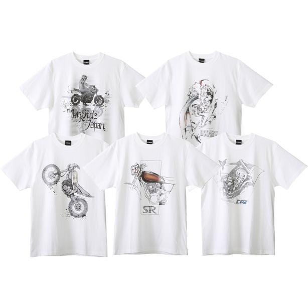YAMAHA（ヤマハ） 純正 ワイズギア RY3008 デザインTシャツ ホワイト