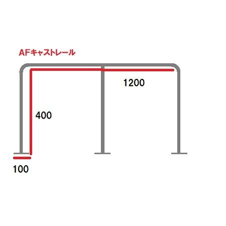 AFボート AFボート×リガーマリン サイドキャストレール1200×400 AFボート AFボート×リガーマリン サイドキャストレール1200×400