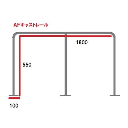 AFボート AFボート×リガーマリン AFサイドキャストレール1800 AFボート AFボート×リガーマリン AFサイドキャストレール1800