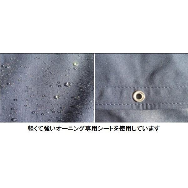 BMOジャパン　ビミニトップ＋1100固定サポートポールセット　オーニング幅1600mmモデル　30Z0025　オーニング | BMO JAPAN | 05