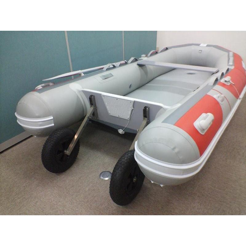 AFボート ドーリー 150L リガーマリン製 ノーパンクタイヤ ゴムボート
