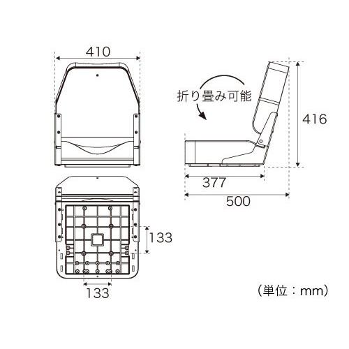 bmo デラックスフォールディングシート BMO デラックスフォールディングシート2 (ボート備品 ボート用