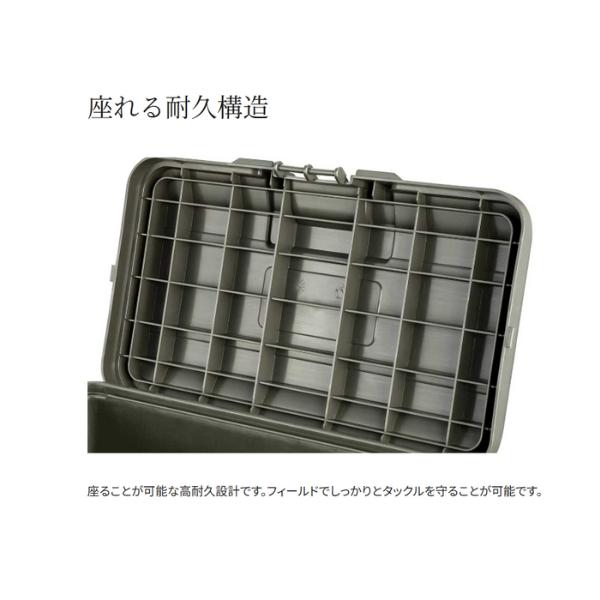 シマノ（SHIMANO） HDカスタムボックス43 カーキ : AFボート・カヤック