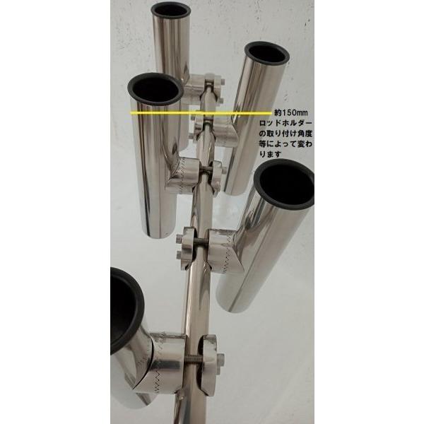 AFボート AFレールロッドホルダー5本用 底有タイプ レールサイズ AFボート AFレールロッドホルダー5本用 底有タイプ レールサイズ
