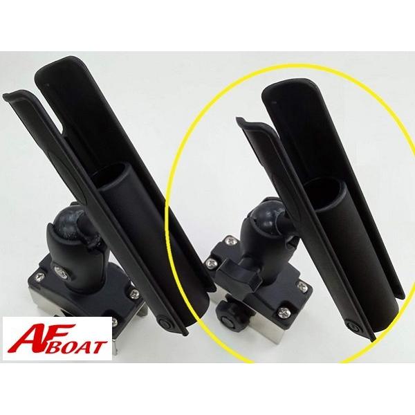 AFロッドホルダー インフレータブルボート用 ステンレスベース付き 1個 rodholdersutenless1koAFボート・カヤック