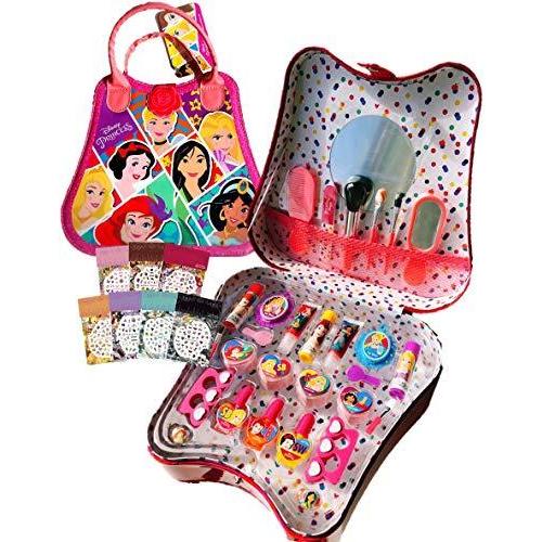 ディズニー プリンセス Disney Princess コスメセット 30点 ネイルシール付き キッズ用 化粧品 メイクアップセット キッズコスメ 子供用 女の子 | 