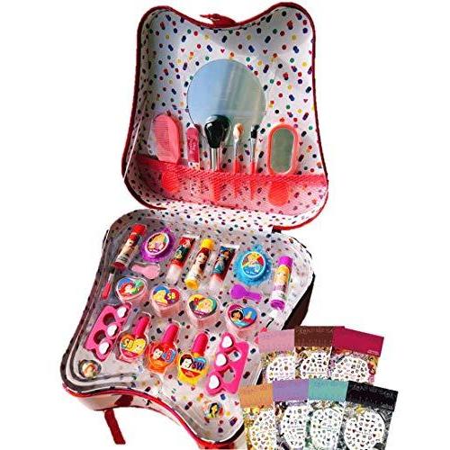 ディズニー プリンセス Disney Princess コスメセット 30点 ネイルシール付き キッズ用 化粧品 メイクアップセット キッズコスメ 子供用 女の子 |  | 02