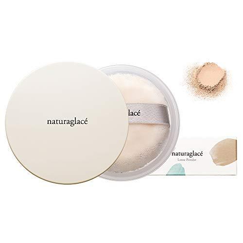 【使用期限2027年以降】ナチュラグラッセ ルースパウダー 02 ツヤのあるベージュ フェイスパウダー SPF40 PA+++★ | Naturaglace | 01