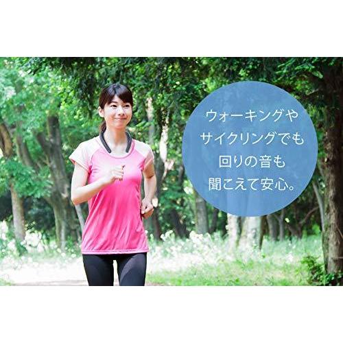 【ホワイト】 ウェアラブルネックスピーカー SHARP シャープ AQUOS アクオス サウンドパートナー bluetooth対応 本体約88g 軽量設計☆ | SHARP | 05