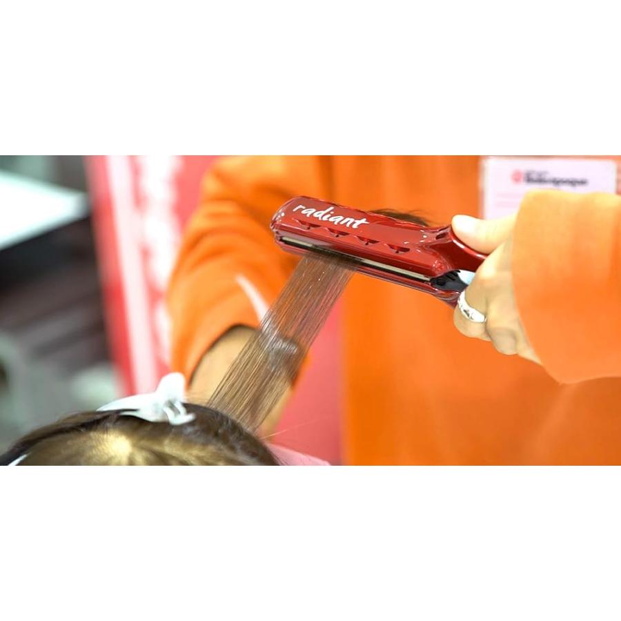 radiant ラディアント 28mm ヘアアイロン ストレート プロ仕様 瞬間