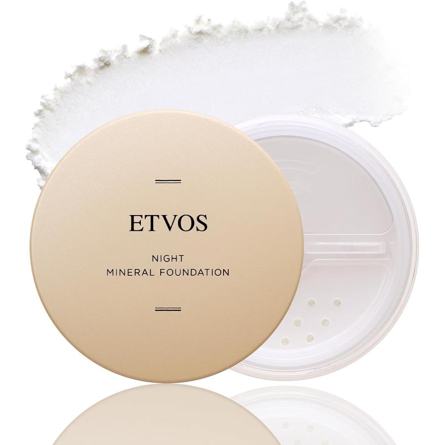 ETVOS 化粧下地、フェイスパウダー、クッションファンデ、日焼け止め ETVOS（エトヴォス） ナイトミネラルファンデーション 5g [ 化粧下地