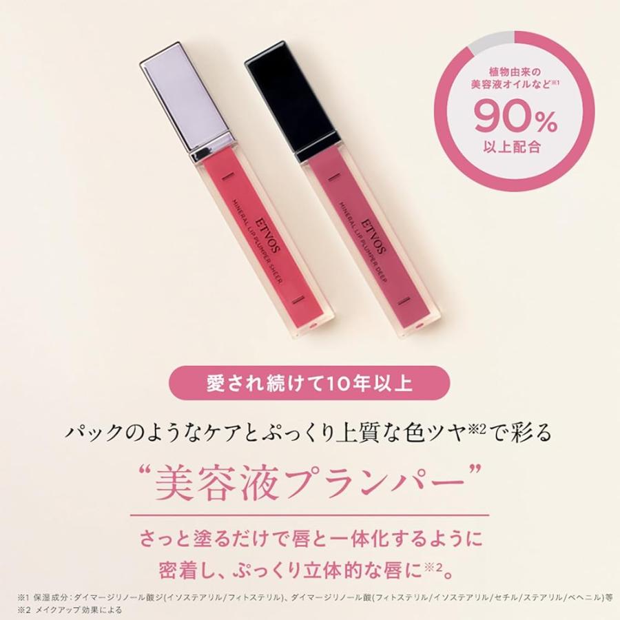 ETVOS（エトヴォス） ミネラルリッププランパー シアー 6.7g 透明感
