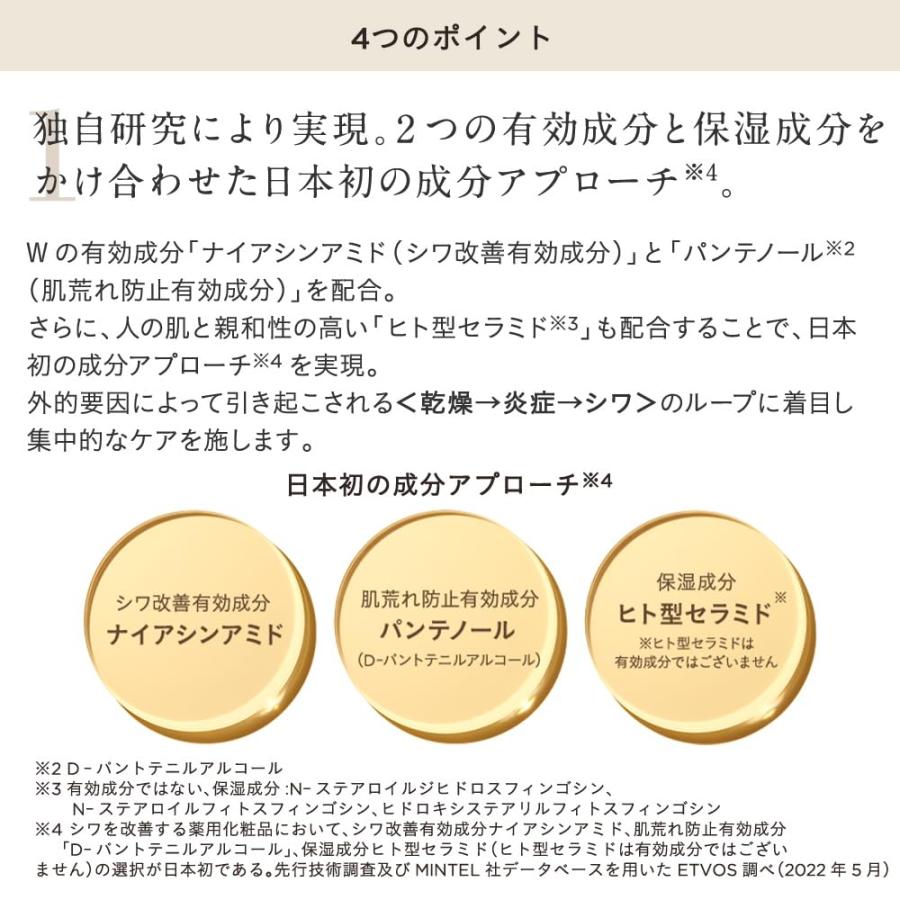 ETVOS（エトヴォス） 薬用 リンクルセラム 【医薬部外品】 30g シワ