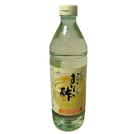 日本自然発酵 おいしい酢 900ml 1本 ペットボトル 健康 飲料 まろやか