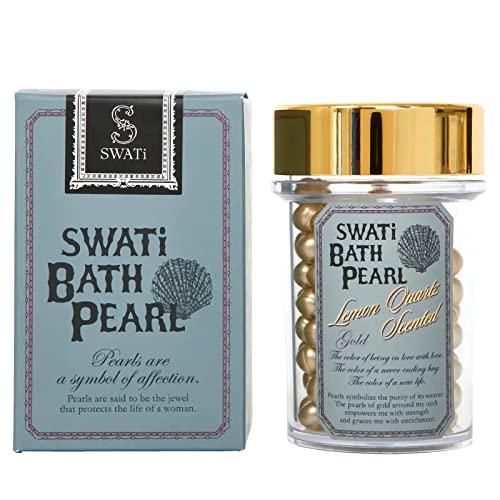 SWATi BATH PEARL (M) スワティー バスパール ゴールド 52g レモンクォーツの香り★■ | SWATi