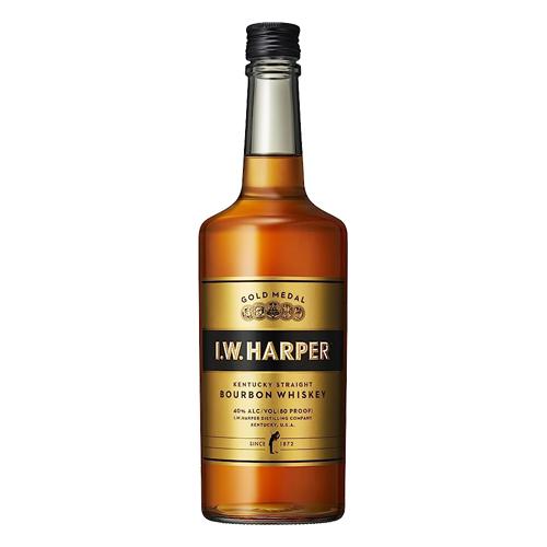 新生活 誕生日 ギフト 業務店御用達 ウイスキー IWハーパー ゴールド メダル：700ml×6本 洋酒 Whisky (21-3) バーボン、アメリカン