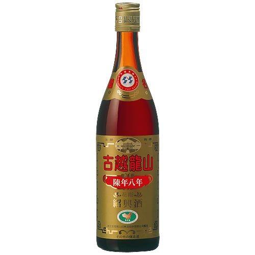 父の日 誕生日 ギフト 業務店御用達 中国酒 古越龍山 陳年紹興花彫酒 8年：640ml×3本 (51-0)｜webshop-kameya