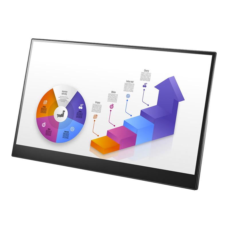 I-O DATA 10点マルチタッチ対応 15.6型フルHD対応モバイルディスプレイ LCD-CF161XDB-MT_1