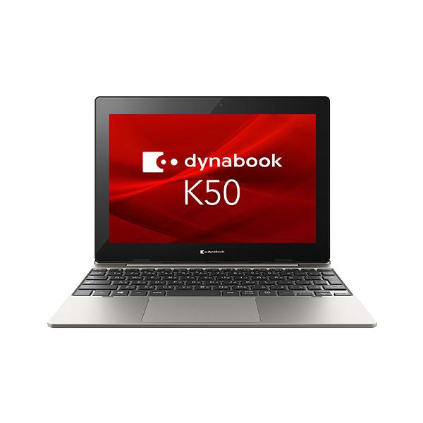 Dynabook dynabook 人気のファッションブランド K50 CPU：Celeron 最新作の N4020 メモリ8GB 10.1型 eMMC Win10Pro64 128GB A6K1FSV81111