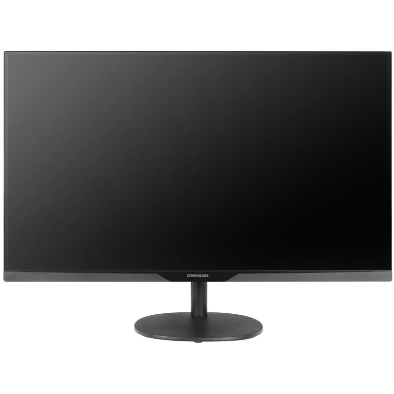 グリーンハウス 31.5型ワイド液晶ディスプレイ/1920×1080/HDMI×1、DisplayPort×1、D-Sub15×1/スピーカー：あり GH-LCW32C-BK_2