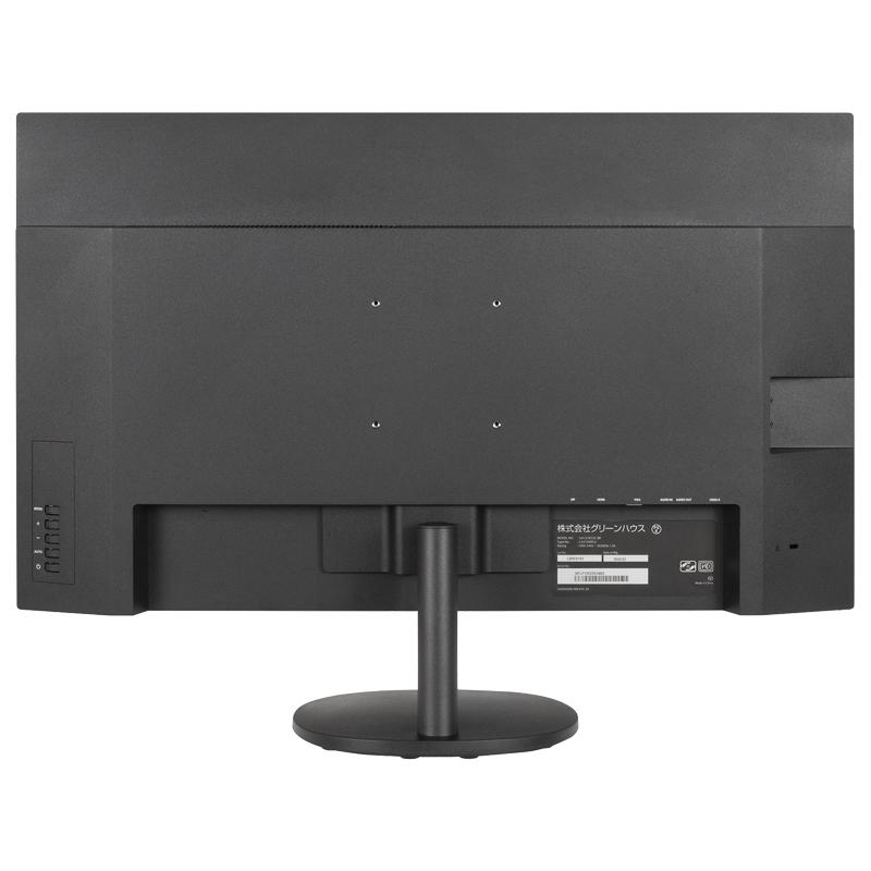 グリーンハウス 31.5型ワイド液晶ディスプレイ/1920×1080/HDMI×1、DisplayPort×1、D-Sub15×1/スピーカー：あり GH-LCW32C-BK_3