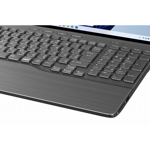 FUJITSU LIFEBOOK AH77/H2 ブラック(Core i7-1260P/16GB/SSD・512GB/Blu-ray/W11H/Of H&B/15.6型) FMVA77H2B｜webshop-sakura｜03