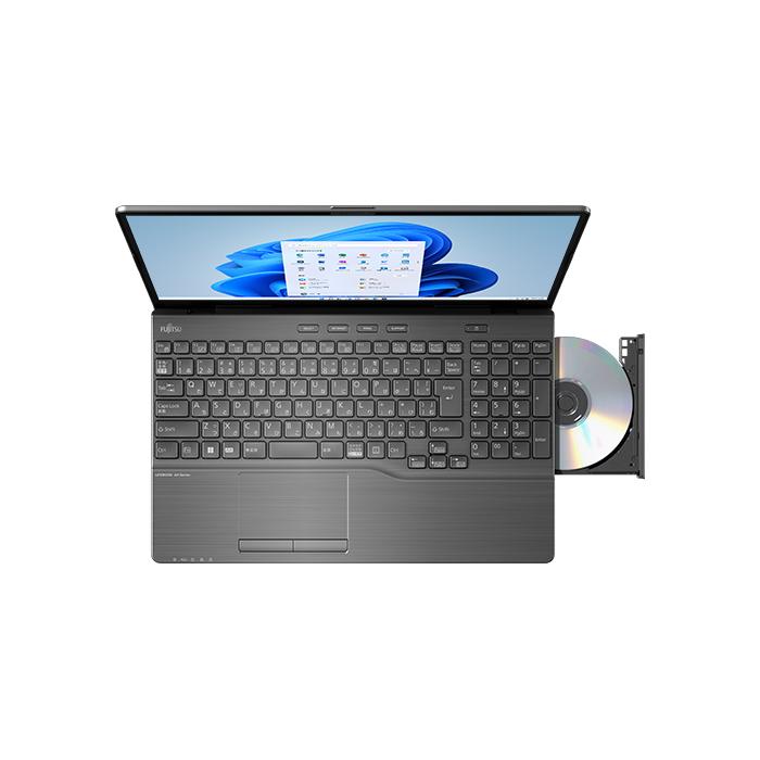 FUJITSU LIFEBOOK AH50/H3 ブライトブラック(AMD Ryzen 7 5700U/16GB/256GB/DVD/W11H/Of H&B/15.6型) FMVA50H3B｜webshop-sakura｜05