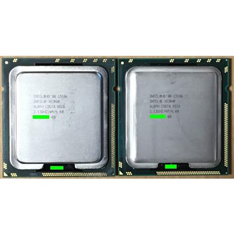 中古CPU 2個セット Intel Xeon L5506 2.13GHz 12MB LGA1366 4コア