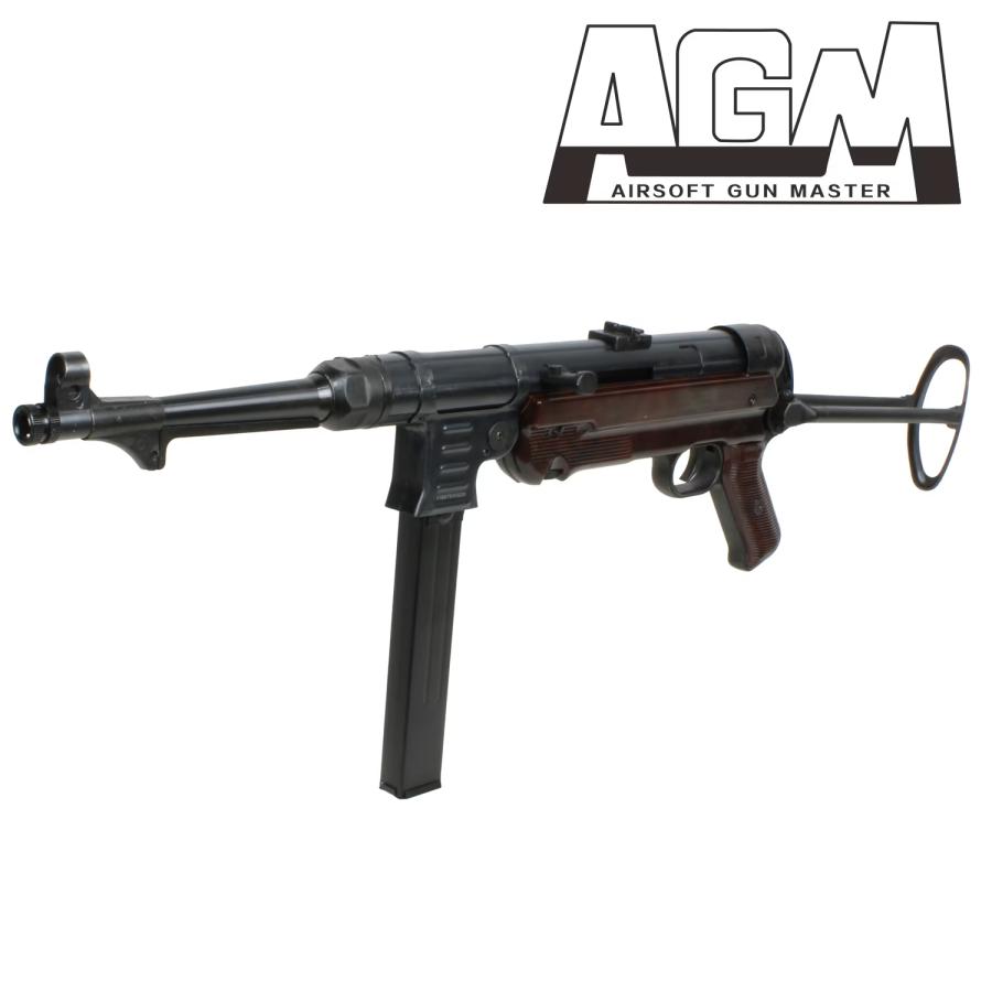 電動ガン ブラック/ブラウン AGM AGM MP40 フルメタル電動ガン(黒染め版) BROWN : web shop